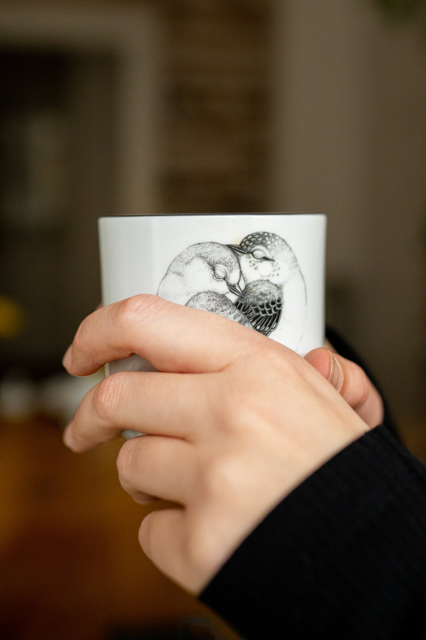 Cup 'Lovebirds'