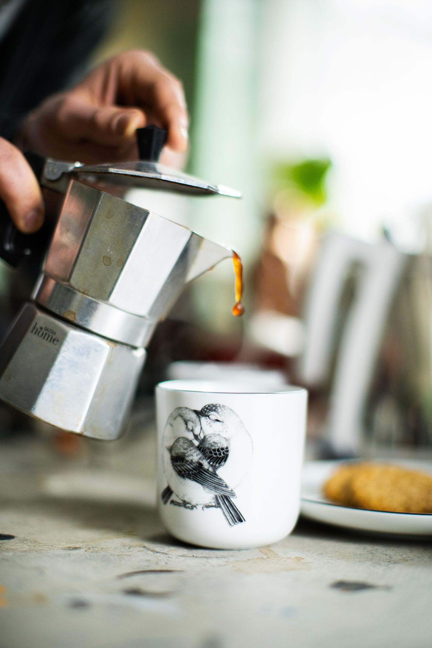 Cup 'Lovebirds'