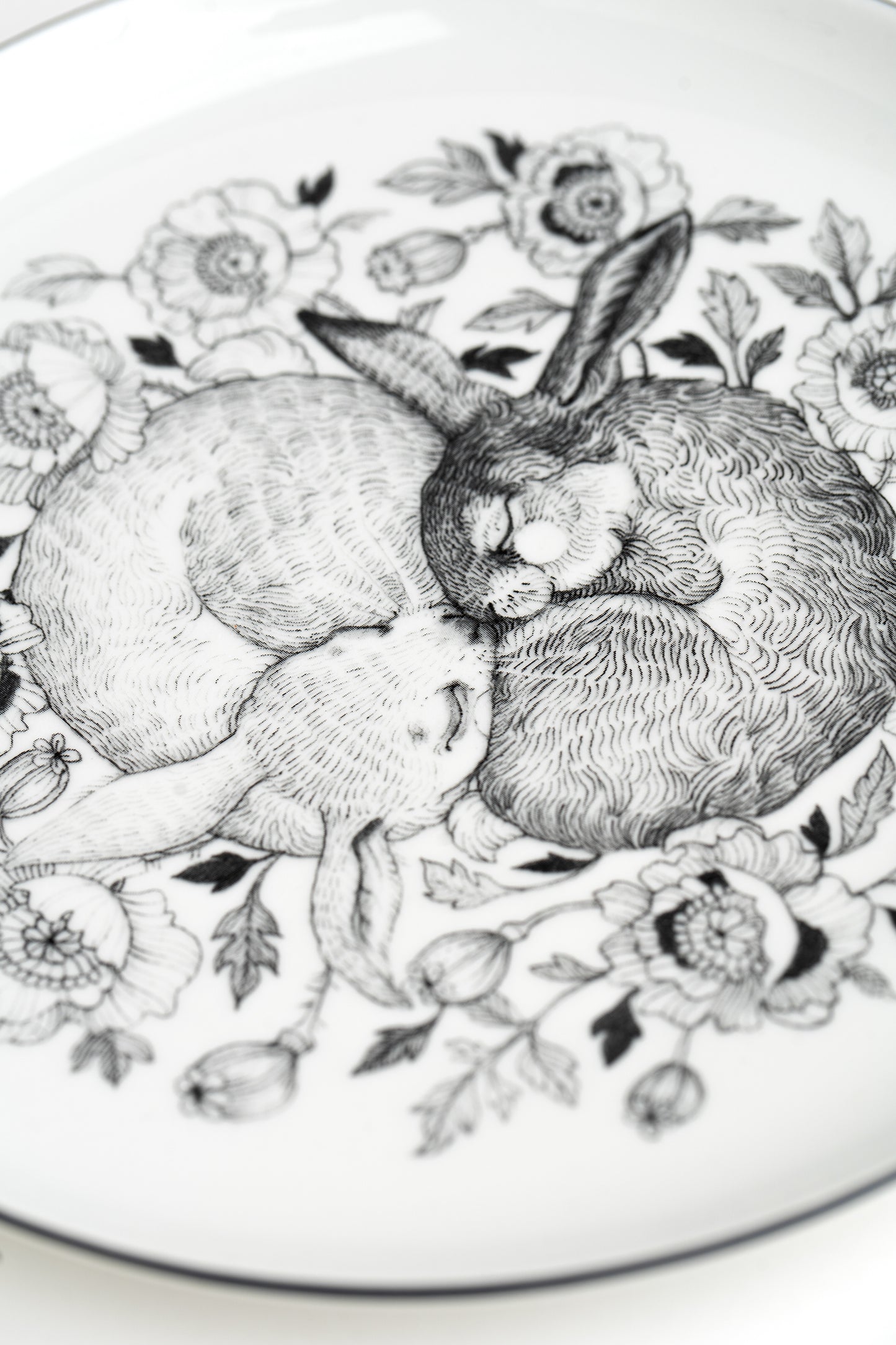 Dessertplate 'Rabbit Hug'